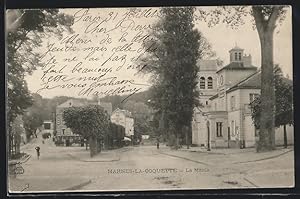 Carte postale Marnes-la-Coquette, La Mairie