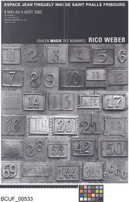 Seller image for Rico Weber : Zahlen Magie des Nombres - Widmungsexemplar (German/French) for sale by Antiquariat UEBUE