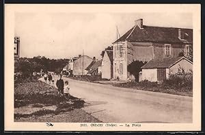 Carte postale Celon, La Poste