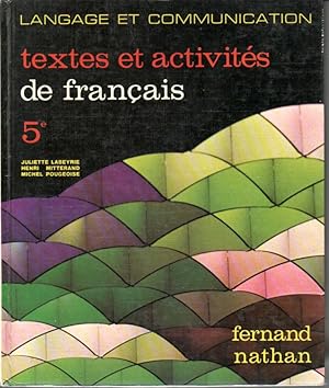 Textes et activités de français. 2