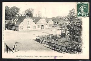 Carte postale Clairvaux, Forges Saint-Bernard, Ateliers des tours