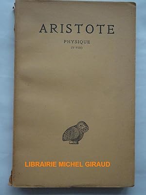 Image du vendeur pour Physique V-VIII mis en vente par Librairie Michel Giraud