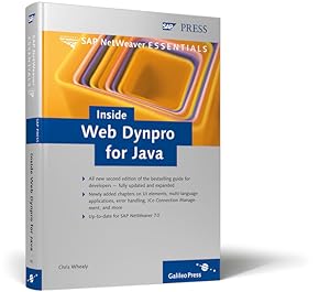 Image du vendeur pour Inside Web Dynpro for Java (SAP PRESS: englisch) mis en vente par Studibuch