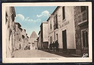 Carte postale Perols, La Grand`Rue