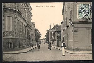 Carte postale Troyes, Rue Diderot