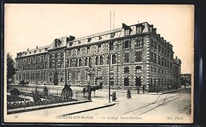 Carte postale Chalons-Sur-Marne, Le Collège Saint-Etienne