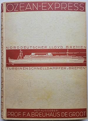 Seller image for Der Ozean-Express "Bremen". for sale by Antiquariat Kunsthaus-Adlerstrasse