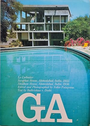 GA 32. Global Architecture. Le Corbusier. Sarabhai House & Shodhan House.