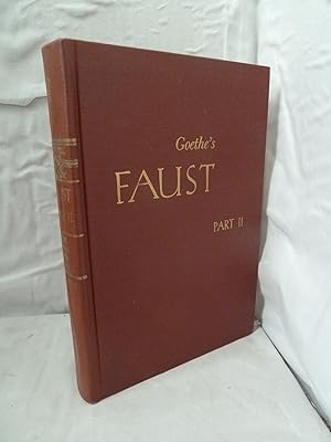 Immagine del venditore per Goethe's Faust Part II venduto da High Barn Books