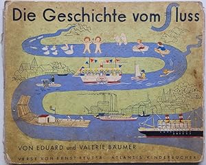 Imagen del vendedor de Die Geschichte vom Fluss. Verse von Ernst Reuter. a la venta por Antiquariat Kunsthaus-Adlerstrasse