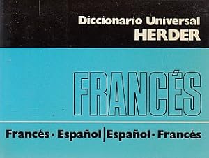 Image du vendeur pour DICCIONARIO UNIVERSAL HERDER FRANCS-ESPAOL, ESPAOL-FRANCS mis en vente par Librera Vobiscum