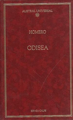 Imagen del vendedor de ODISEA a la venta por Librera Vobiscum