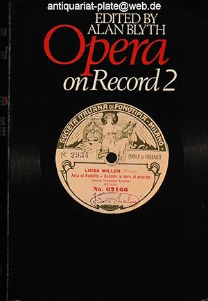 Immagine del venditore per Opera on record 2. Edited by Alan Blyth. venduto da Antiquariat-Plate