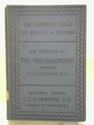 Seller image for The Epistles to the Thessalonians for sale by World of Rare Books