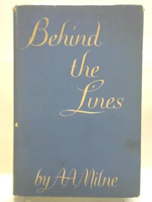 Image du vendeur pour Behind the Lines mis en vente par World of Rare Books