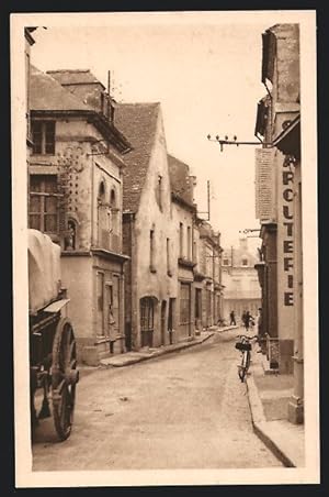 Carte postale Ecouche, La Grande-Rue, Maisons Anciennes