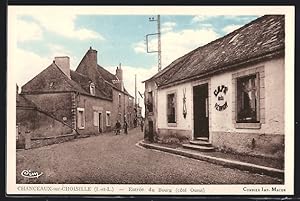 Carte postale Chanceaux-sur-Choisille, Entrée du Bourg