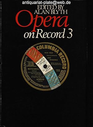 Immagine del venditore per Opera on record 3. Edited by Alan Blyth. venduto da Antiquariat-Plate