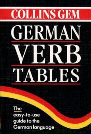 Seller image for German Verb Tables (Collins Gem) for sale by WeBuyBooks 2