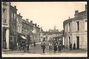 Carte postale Langon, Cours des Fosses