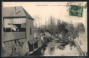 Carte postale Saint-Calais, Vue sur l`Anille