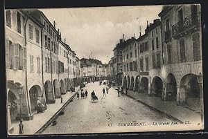 Carte postale Remiremont, La Grande Rue