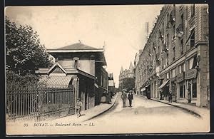 Carte postale Royat, Boulevard Bazin