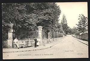 Carte postale Montmorency, Avenue de la Fontaine-Rene