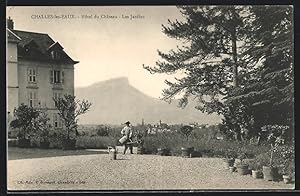 Carte postale Challes-les-Eaux, Hotel du Chateau, Les Jardins