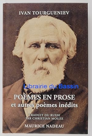 Image du vendeur pour Pomes en prose et autres pomes indits mis en vente par Librairie du Bassin