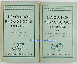 L'évolution pédagogique en France 2 Tomes