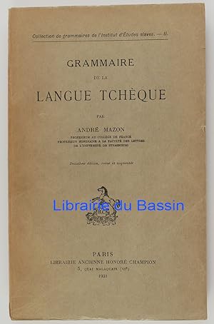 Grammaire de la langue tchèque