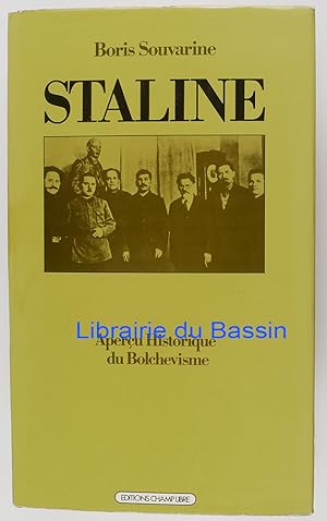 Seller image for Staline Aperu historique du bolchvisme for sale by Librairie du Bassin