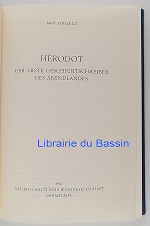 Imagen del vendedor de Herodot Der erste Geschichtsschreiber des Abendlandes a la venta por Librairie du Bassin