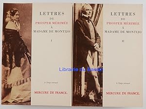 Image du vendeur pour Lettres de Prosper Mrime  Madame de Montijo 2 Tomes mis en vente par Librairie du Bassin