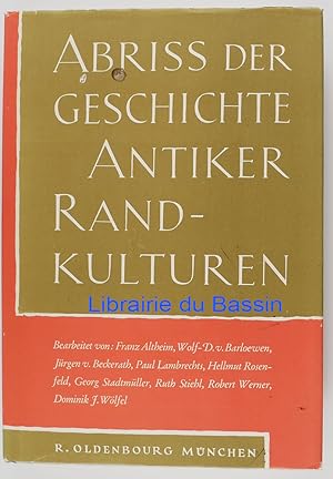 Seller image for Abriss der geschichte antiker randkulturen for sale by Librairie du Bassin