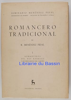 Romancero tradicional de las lenguas hispanicas (Espanol, portugués, catalan, sefardi) I Romancer...