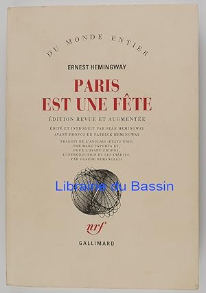 Image du vendeur pour Paris est une fte mis en vente par Librairie du Bassin