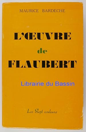 Bild des Verkufers fr L'oeuvre de Flaubert zum Verkauf von Librairie du Bassin