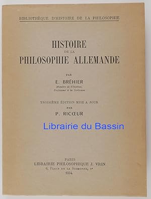 Histoire de la philosophie allemande