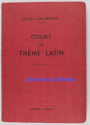 Seller image for Cours de thme latin for sale by Librairie du Bassin