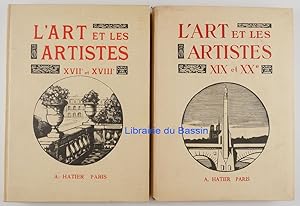 Imagen del vendedor de L'Art et les Artistes XVIIe & XVIIIe sicles ET XIXe & XXe sicles a la venta por Librairie du Bassin