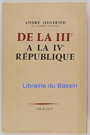 De la IIIe à la IVe République