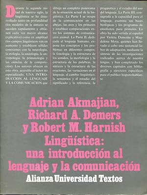 Imagen del vendedor de Lingstica: una introduccin al lenguaje y la comunicacin a la venta por Rincn de Lectura