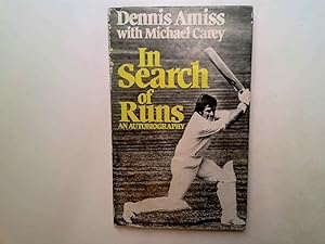 Seller image for In Search of Runs - An Autobiography for sale by Goldstone Rare Books
