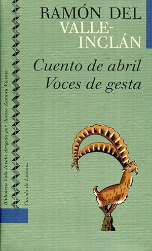 Imagen del vendedor de Cuento de abril. Voces de gesta a la venta por Rincn de Lectura