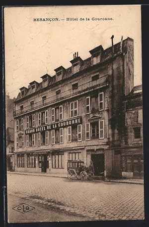 Carte postale Besancon, Hotel de la Couronne