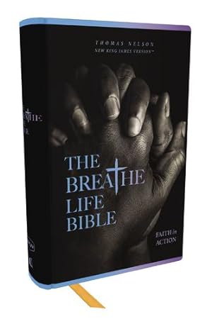 Seller image for The Breathe Life Holy Bible: Faith in Action (NKJV, Hardcover, Red Letter, Comfort Print) by Thomas Nelson [Hardcover ] for sale by booksXpress