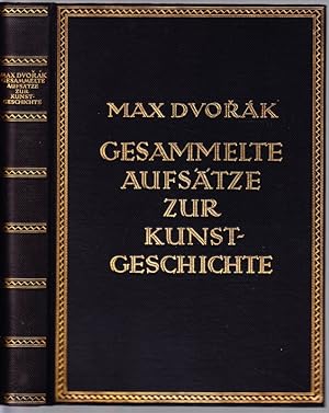 Gesammelte Aufsätze zur Kunstgeschichte. Herausgegeben von Johannes Wilde und Karl M. Swoboda.
