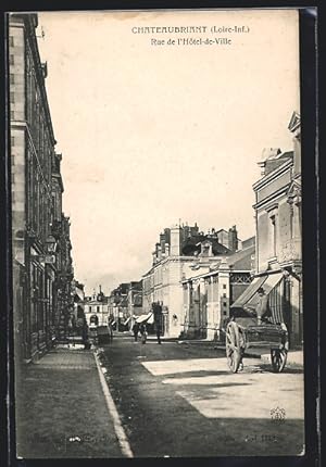 Carte postale Chateaubriant, Rue de l`Hotel-de-Ville